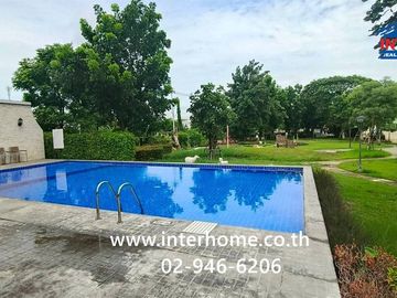Two-story townhome, 23.7 sq.wah, Modi Villa Ratchaphruek-Tiwanon 345, near Bang Khu Wat intersection, Ratchaphruek-Tiwanon Road (Highway 345), Pathum
