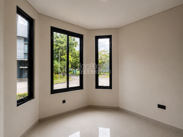 brand new! rumah di bsd. kawasan eminent prestigia. bagus siap huni. harga nego!