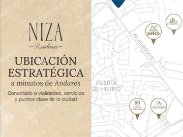 DEPARTAMENTOS ZONA ANDARES, DE LUJO, NIZA RESIDENCIES, EN ZAPOPAN JALISCO.