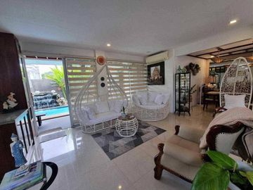 Fully Furnished 4 Bedroom House with Pool for Sale in Mactan Tropics, Basak, Lapu-Lapu City, Cebu