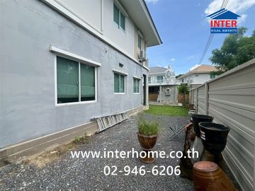 Two-story detached house, 74.8 sq.w., Delight at Scene Watcharapol-Jatuchot Village, Sukhaphiban 5 Road, Watcharapol Road, Sai Mai District, Bangkok.