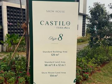 New Castilo At Terravia BSD City 1,9Man Penjualan Early! Dijamin Sold KPR 0% DP