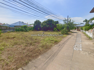 161 Sq.W. Beachside Land for Sale – Bang Saray