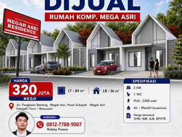 Dijual Rumah komp. Megah Asri