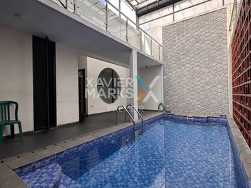 DIJUAL Rumah Hook Modern Tropis dengan Swimming Pool di Blok Terdepan Pondok Blimbing Indah, Araya Malang