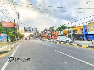 Tanah 452m2 Tepi Jl Wates km 3,5 Gamping, Cocok Ruko, Usaha, Dalam Ringroad