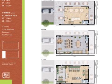 Dijual Ruko Strategis Hive Terraza Park Serpong Double Volume & Roof Terrace