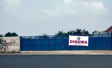 Disewakan Lahan Cantik Kosong Siap Pakai Di Setu. Kabupaten Bekasi