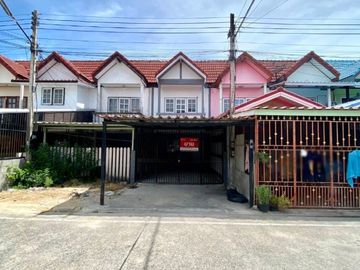 ขายทาวน์เฮ้าส์ หมู่บ้านโชคบุญมี ชะอำ-เพชรบุรี พร้อมเข้าอยู่