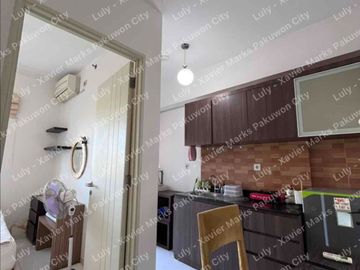 Disewakan Apartemen Eastcoast Residence 1BR Full Furnished Lantai Ground Hadap Hoky Pakuwon City Surabaya Timur