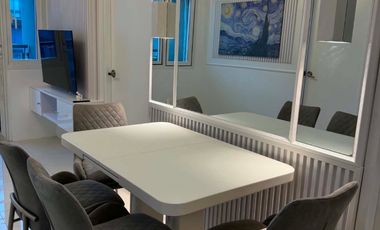 RFO Furnished 2BR with Balcony & Parking FOR RENT / LEASE at Madison Park West BGC Taguig