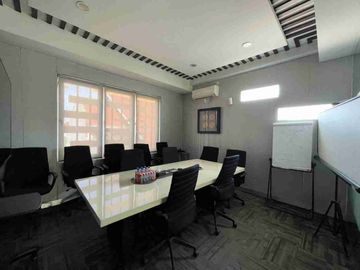 DIJUAL BANGUNAN KANTOR 3 LANTAI JL RAYA ANGGREK LOKA BOULEVARD FULL FURNISHED BISA DIGUNAKAN UNTUK KLINIK, COWORKING SPACE, CAFE, DLL
