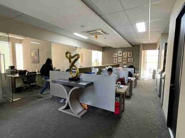 DIJUAL BANGUNAN KANTOR 3 LANTAI JL RAYA ANGGREK LOKA BOULEVARD FULL FURNISHED BISA DIGUNAKAN UNTUK KLINIK, COWORKING SPACE, CAFE, DLL