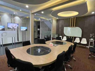 DIJUAL BANGUNAN KANTOR 3 LANTAI JL RAYA ANGGREK LOKA BOULEVARD FULL FURNISHED BISA DIGUNAKAN UNTUK KLINIK, COWORKING SPACE, CAFE, DLL