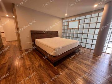 HERMOSO GARDEN HOUSE AMUEBLADO EN RENTA EN POLANCO CON TERRAZA PRIVADA 85,000