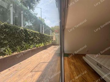 HERMOSO GARDEN HOUSE AMUEBLADO EN RENTA EN POLANCO CON TERRAZA PRIVADA 85,000