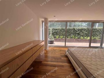 HERMOSO GARDEN HOUSE AMUEBLADO EN RENTA EN POLANCO CON TERRAZA PRIVADA 85,000