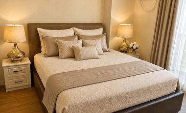 FURNISHED 2-BEDROOM with balcony | DMCI LUMIERE