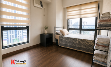 FURNISHED 3-Bedroom Garden level unit | DMCI FLAIR TOWERS
