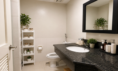 FURNISHED 3-Bedroom Garden level unit | DMCI FLAIR TOWERS