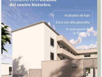 PREVENTA DE DEPARTAMENTOS EN SAN SEBASTIAN, EN EL CENTRO DE SAN LUIS POTOSÍ, S.L.P