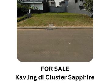 Dijual Kavling di Cluster Shappire Summarecon Posisi Badan