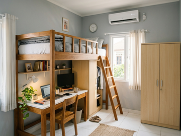 Rukost Kota Malang 1,2M Sudah Full Furnished Dekat Kampus UB dan UIN
