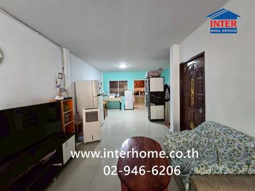 Two-story townhome, 22 sq.wa., Thai Somboon 3 Village, near Thai Somboon Market, Khlong Sam Road, Rangsit-Nakhon Nayok Road, Khlong Luang Road, Khlong