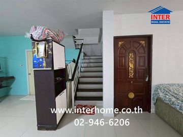 Two-story townhome, 22 sq.wa., Thai Somboon 3 Village, near Thai Somboon Market, Khlong Sam Road, Rangsit-Nakhon Nayok Road, Khlong Luang Road, Khlong