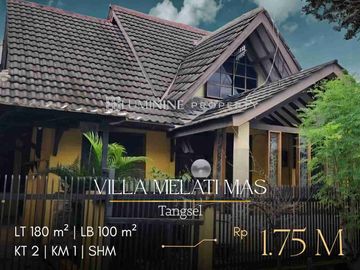DIJUAL RUMAH MURAH APA ADANYA DI VILA MELATI MAS, BSD CITY, TANGERANG SELATAN