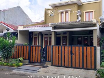 rumah dijual siap huni dilingkungan asri dekat dengan stasiun, rumah sakit dan sekolah