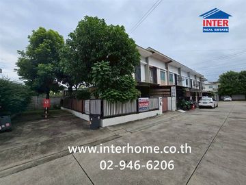 Two-story townhome, 27.5 sq.wa., Pruksa Ville 66/1 Bangna-Namdaeng, Bangna-Trat Road, Bua Nakarin Road, Bang Phli, Samut Prakan.
