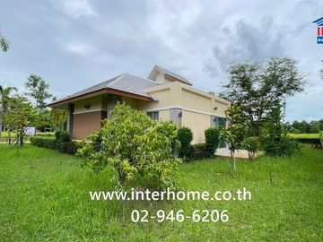 Single-story house, 200 sq.wa., Chonpruk Resort project, Rangsit-Nakhon Nayok Road, Ban Na, Nakhon Nayok.