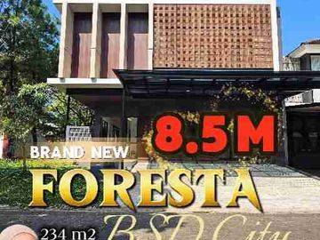 dijual brand new hoek fasum di foresta bsd  city