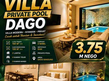 08122497----
DIJUAL VILLA CIGADUNG AWILIGAR DAGO
KOLAM RENANG PRIBADI