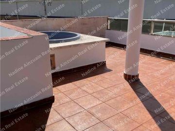 SE RENTA CASA AMPLIA DE 3 NIVELES CON JACUZZI, 3 RECÁMARAS , ALBERCA COMÚN . UBICADA EN ALAMOS1