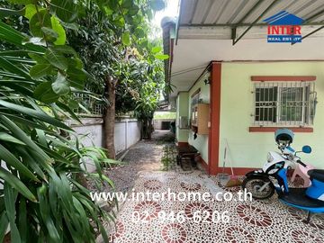 Single-story house, 100 sq.wa., located at Soi Aiyara 6/1, Khlong Luang Road, Thepkunchorn 2 Road, Khlong Luang, Pathum Thani.