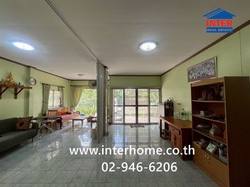 Single-story house, 100 sq.wa., located at Soi Aiyara 6/1, Khlong Luang Road, Thepkunchorn 2 Road, Khlong Luang, Pathum Thani.