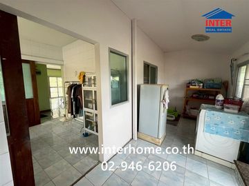 Single-story house, 100 sq.wa., located at Soi Aiyara 6/1, Khlong Luang Road, Thepkunchorn 2 Road, Khlong Luang, Pathum Thani.