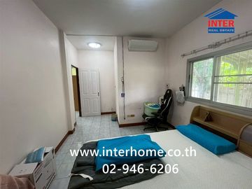 Single-story house, 100 sq.wa., located at Soi Aiyara 6/1, Khlong Luang Road, Thepkunchorn 2 Road, Khlong Luang, Pathum Thani.