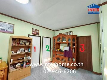 Single-story house, 100 sq.wa., located at Soi Aiyara 6/1, Khlong Luang Road, Thepkunchorn 2 Road, Khlong Luang, Pathum Thani.