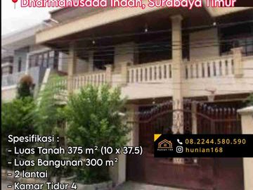 Rumah Perumahan Dharmahusada Indah Barat Timur Utara Kertaja Manyar Kertoarjo Surabaya Timur Mojo Kidul Arum Gubeng Unair