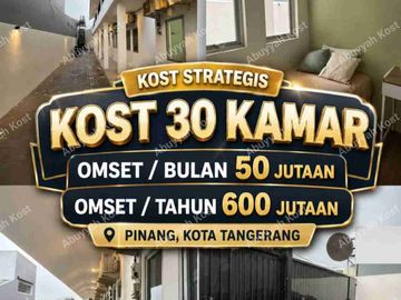 JUAL KOSAN 30 KAMAR TANGERANG