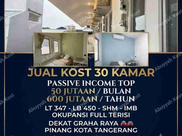 JUAL KOSAN 30 KAMAR TANGERANG