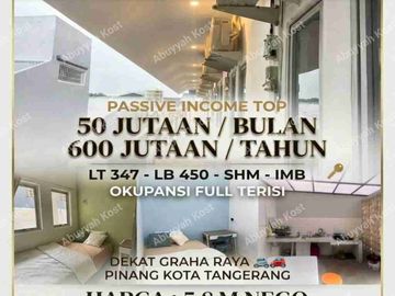 JUAL KOSAN 30 KAMAR TANGERANG