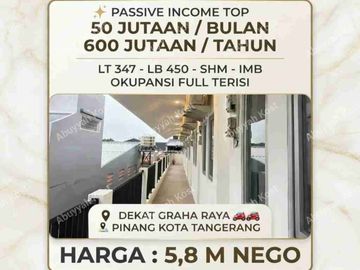 JUAL KOSAN 30 KAMAR TANGERANG
