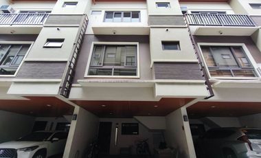 For Sale 3 Storey Townhouse with 3 Bedrooms Located in Brgy Tandang Sora Quezon city-JV2