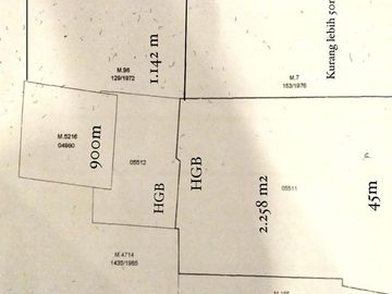 Tanah Kebayoran Lama LT 4300 m² Cocok Komersial