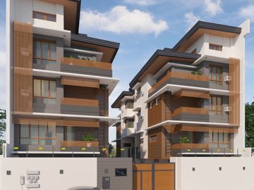 On-going 4 Storey Townhouse Units Located in Laging Handa Quezon City Preselling-JV2