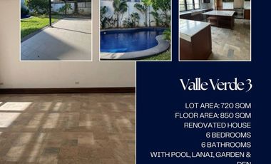 For Sale Renovated House in Valle Verde 3, Pasig City